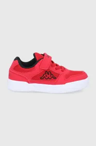 Detské topánky Kappa červená farba #4168600