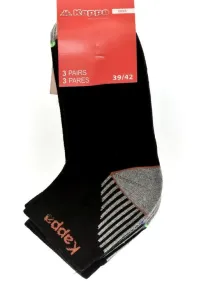 Pánske čierne ponožky KAPPA 124 #1794947