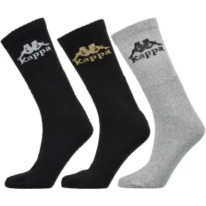 Kappa AUTHENTIC AILEL 3P Ponožky, čierna, veľkosť #434219