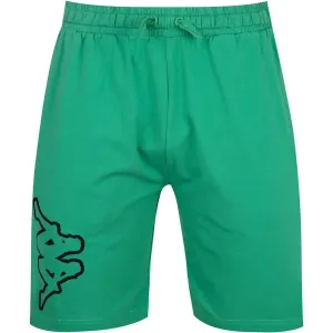 Kappa LOGO CALIXTE Pánske šortky, zelená, veľkosť #4634506