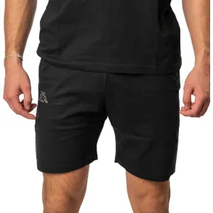 Kappa LOGO EVEIG Pánske šortky, čierna, veľkosť #6185621