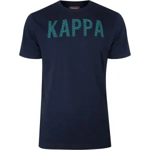 Kappa LOGO BAKX Pánske tričko, tmavo modrá, veľkosť S