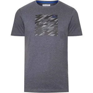 Kappa LOGO CAD Pánske tričko, tmavo sivá, veľkosť #465303