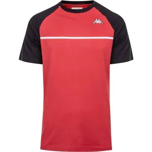 Kappa LOGO CELLO Pánske tričko, červená, veľkosť XL