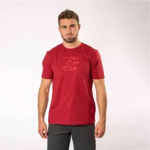 Kappa LOGO EPECHINO Pánske tričko, červená, veľkosť L