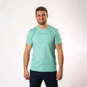 Kappa LOGO ESFO Pánske tričko, svetlo zelená, veľkosť XXXL