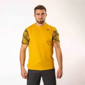 Kappa LOGO ETRO Pánske tričko, žltá, veľkosť #6186585