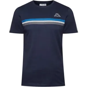Kappa LOGO IVERPOOL Pánske tričko, tmavo modrá, veľkosť