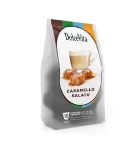 Dolce Vita CARAMELLO SALATO (SLANÝ KARAMEL) - 10 kapsúl pre Nespresso kávovary #7138951