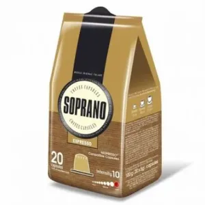 Soprano Espresso - 20 kapsúl pre Nespresso kávovary #7138966