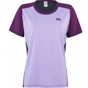 KARI TRAA SANNE HIKING TEE Športové  dámske tričko, fialová, veľkosť #6111520