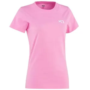 KARI TRAA NORA TEE Dámske športové tričko, ružová, veľkosť S