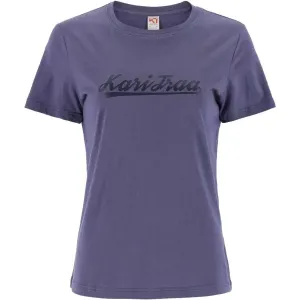 KARI TRAA MOLSTER TEE Dámske tričko, fialová, veľkosť #6473301