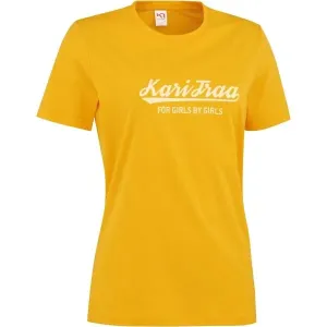 KARI TRAA MOLSTER TEE Dámske tričko, oranžová, veľkosť #433658