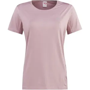 KARI TRAA NORA 2.0 TEE Dámske tričko, ružová, veľkosť #6542062