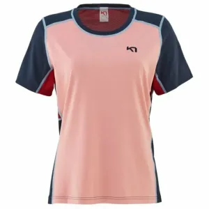 KARI TRAA SANNE HIKING TEE Športové  dámske tričko, ružová, veľkosť #4213546