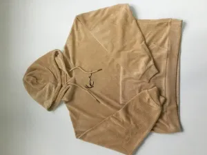 WMNS Sweatshirt Karl Kani Small Signature Corduroy Os Hoodie sand - Size:XS