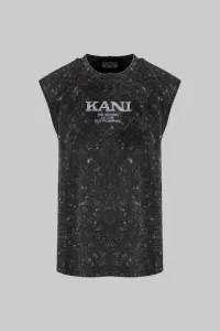 T-shirt Karl Kani Retro Washed Sleeveless Tee anthracite - Size:S