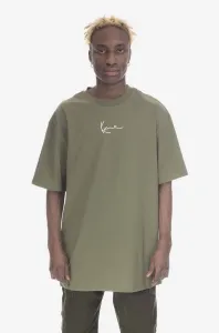 Bavlnené tričko Karl Kani 6034671-green, zelená farba, s potlačou