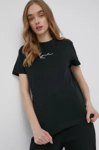 Bavlnené tričko Karl Kani čierna farba,