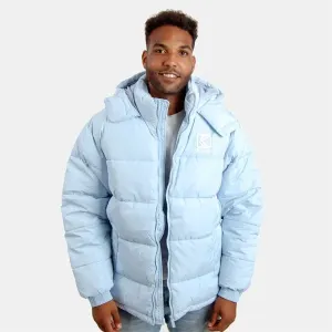 Karl Kani OG Hooded Puffer Jacket light blue - Size:L