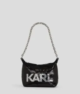 Kabelka Karl Lagerfeld K/Evening Mini Shb Sequins Čierna None