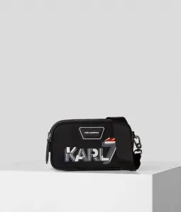 Kabelka Karl Lagerfeld K/Heroes Nylon Camerabag Čierna None
