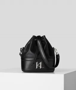 Kabelka Karl Lagerfeld K/Saddle Bucket Bag Čierna None