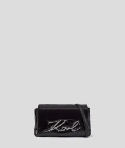Kabelka Karl Lagerfeld K/Signature Soft Shb Nylon Čierna None