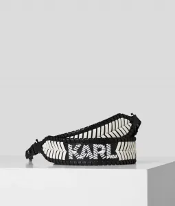 Popruh Na Kabelku Karl Lagerfeld K/Signature Whipstitch Strap Čierna None