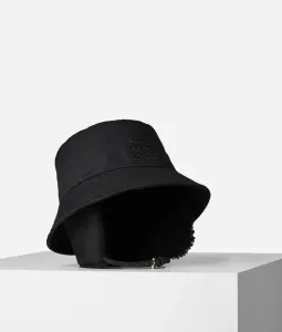 Klobúk Karl Lagerfeld K/Autograph Bucket Hat Čierna None