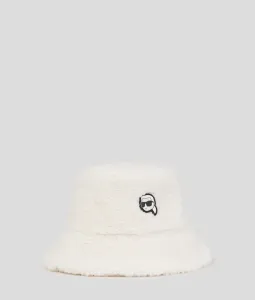 Klobúk Karl Lagerfeld K/Ikonik 2.0 Shear Bucket Hat Biela None
