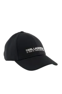 Šiltovka Karl Lagerfeld K/Essential Washed Cap Čierna None