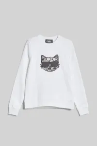 Mikina Karl Lagerfeld Boucle Choupette Sweatshirt Biela Xl #9317870