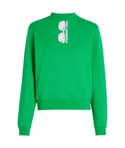Mikina Karl Lagerfeld Fun Logo Sweatshirt Zelená S