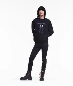 Mikina Karl Lagerfeld Klxcd Avatar Sweatshirt Čierna S