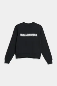 Mikina Karl Lagerfeld Logo Sweatshirt Čierna L
