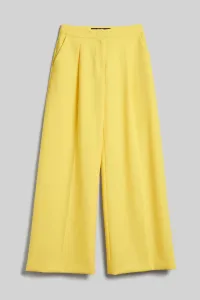 Nohavice Karl Lagerfeld Tailored Pants Žltá 38