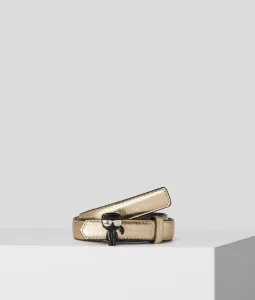 Opasok Karl Lagerfeld K/Ikonik 3D Pin Belt Žltá M