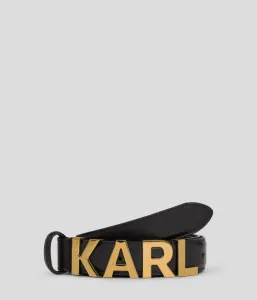 Opasok Karl Lagerfeld K/Letters Md Belt Čierna 75
