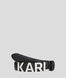 Opasok Karl Lagerfeld K/Swing Sm Mid Belt Čierna S
