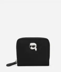 Peňaženka Karl Lagerfeld K/Ikonik 2.0 Nylon Sm Zip Wlt Čierna None #9181053