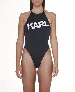 Plavky Karl Lagerfeld One Piece Čierna Xs