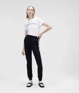 Tepláky Karl Lagerfeld Logo Tape Sweat Pants Čierna S
