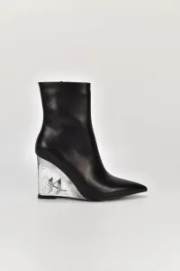 Členková Obuv Karl Lagerfeld Ankle Zip Boot Čierna 35