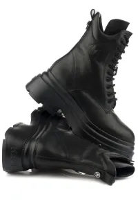 Členková Obuv Karl Lagerfeld Mono Midi Lace Boot Čierna 35