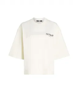 Tričko Karl Lagerfeld Hotel Karl Fashion T-Shirt Biela S