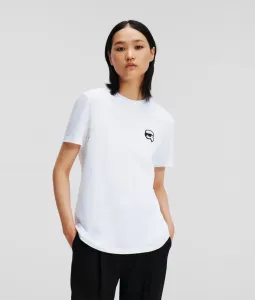 Tričko Karl Lagerfeld Ikonik 2.0 Oversize T-Shirt Biela S