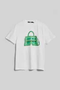 Tričko Karl Lagerfeld Karl K Bag T-Shirt Biela L