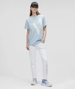 Tričko Karl Lagerfeld Unisex Big Kl Logo T-Shirt Modrá Xl